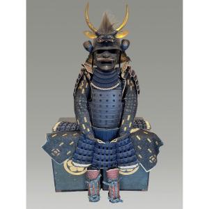 Très Belle Armure De Samourai  Milieu Edo XVIII Eme En Tres Bon Etat