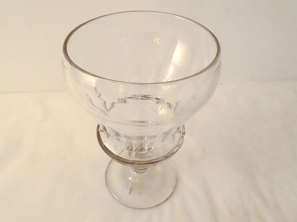 Grand Drageoir Coupe Bonbonnière Cristal Baccarat XIXème Siècle-photo-3