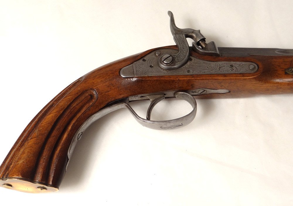Paire Pistolets Duel Poudre Piston Lepage Jukar Espagne XXème Siècle-photo-1