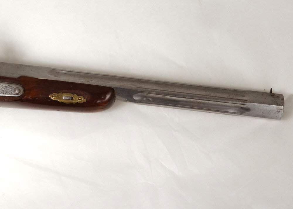 Paire Pistolets Duel Poudre Piston Lepage Jukar Espagne XXème Siècle-photo-5