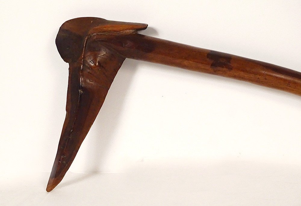 Puzzle Kanak Mace New Caledonia Melanesia Bird Beak Kagu Nineteenth-photo-2