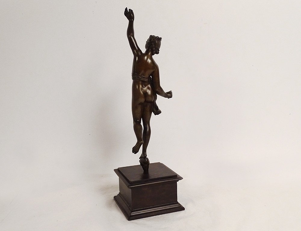 Sculpture Bronze Statuette Goddess Aphrodite Venus Naked Naiad Eighteenth Century-photo-3