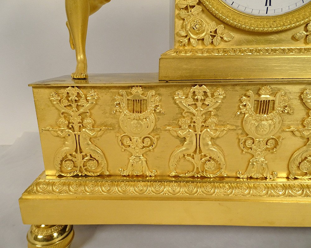 restauration horloge baromètre bronze doré Angers - Frédéric Flon