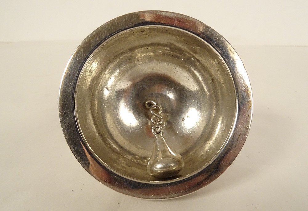 Bell Table Bell Silver Austria-hungary Klinkosch 152.86gr XIXth-photo-4