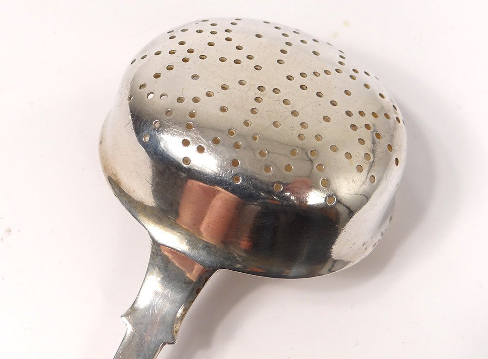 Cuillère à Saupoudrer Argent Massif Russe Moscou Pavel Ovchinnikov 64gr 19è-photo-4