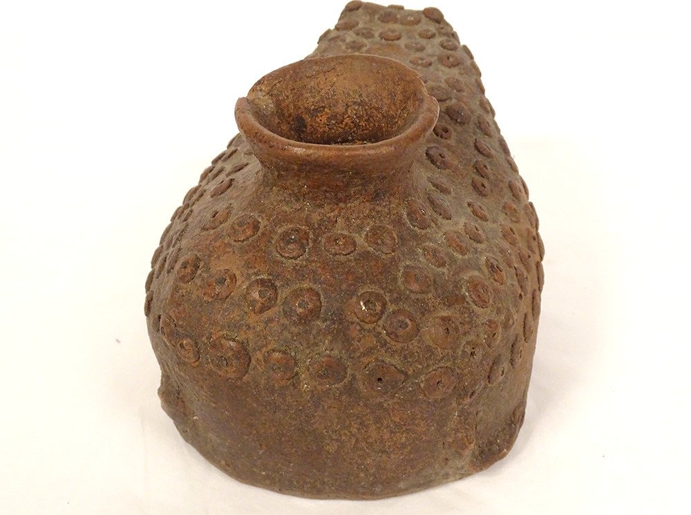 Vase Zoomorphe Précolombien Terre Cuite Pérou Bolivie Inca Mésoamérique-photo-4