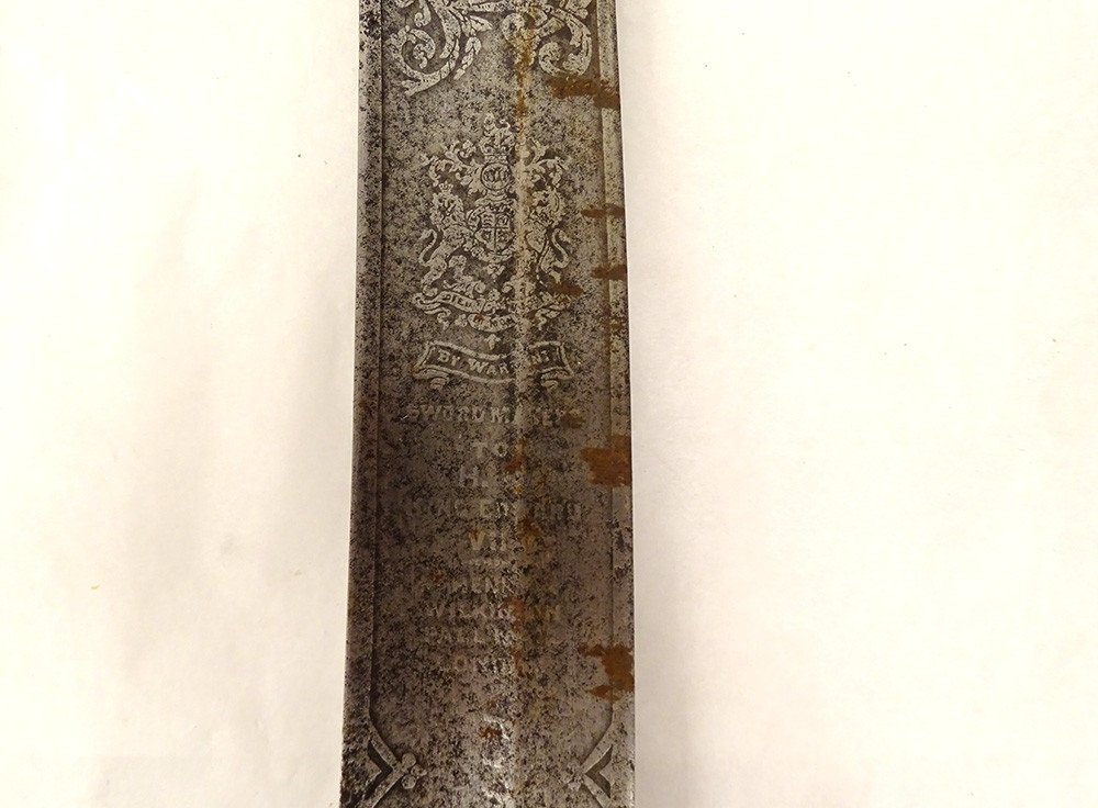 Sabre Gurade Ethiopie Pommeau Corne Mohamedally & Co Pall Mall Wilkinson-photo-4