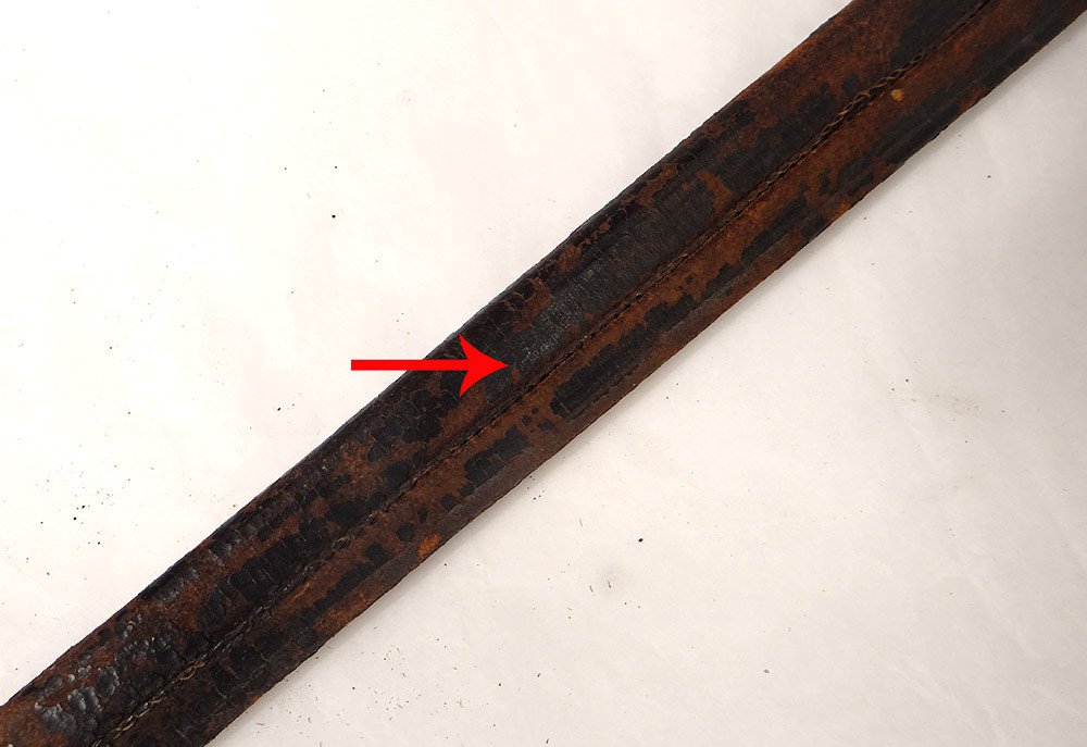 Couteau Dague de Chasse Vénerie Corne Bronze Fourreau Tête Loup XIXè Siècle-photo-7