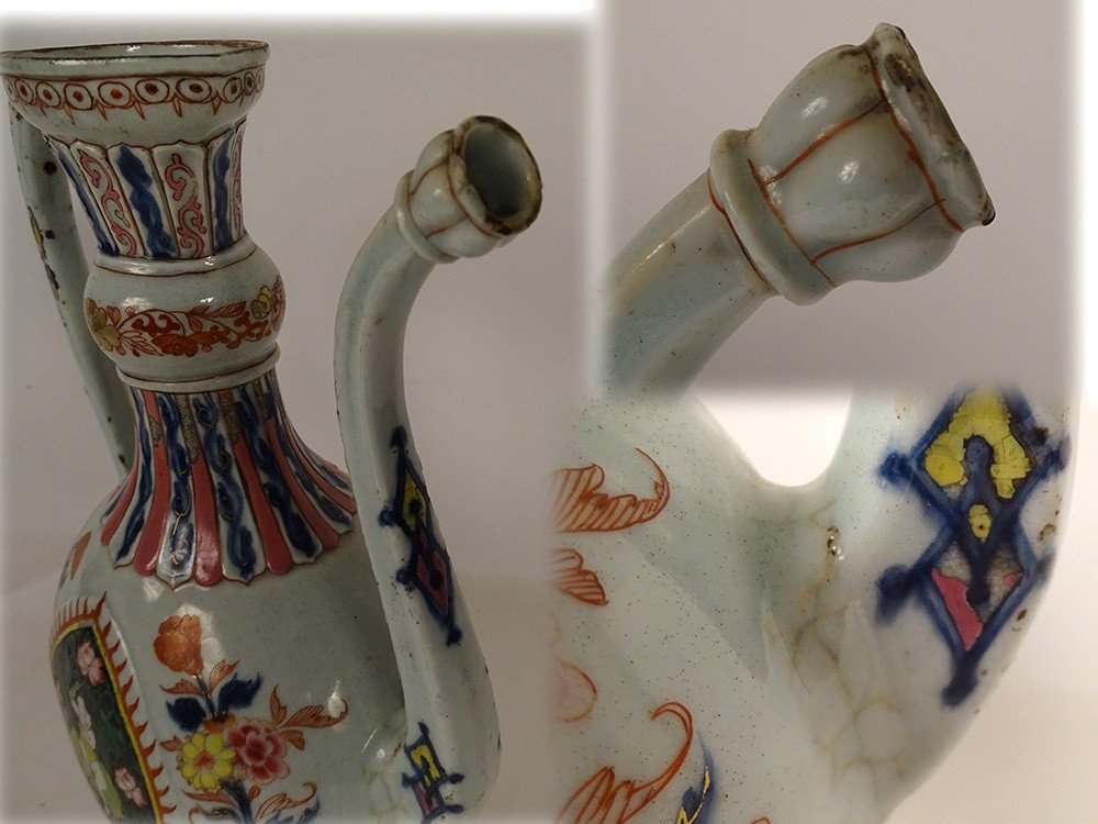 Aiguière Persane Porcelaine Chine Famille Rose Moyen-orient Qianlong XVIIIè-photo-2