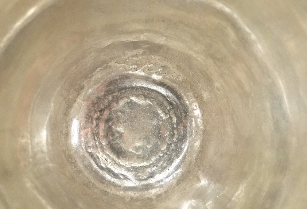 Timbale Piedouche Argent Fermiers Généraux Orléans Martin Lumière 135gr 18è-photo-8