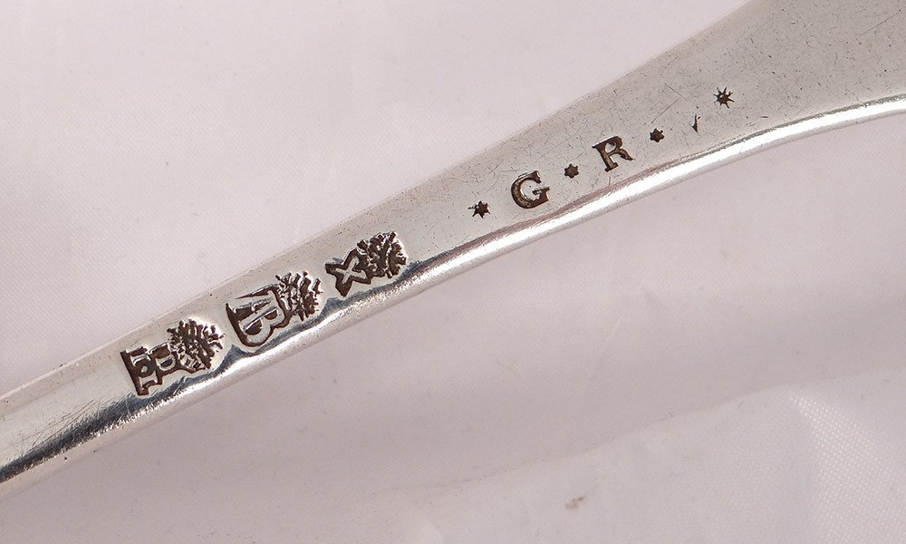 Stew Spoon Sterling Silver Farmers General Bayonne 190gr XVIIIth-photo-2