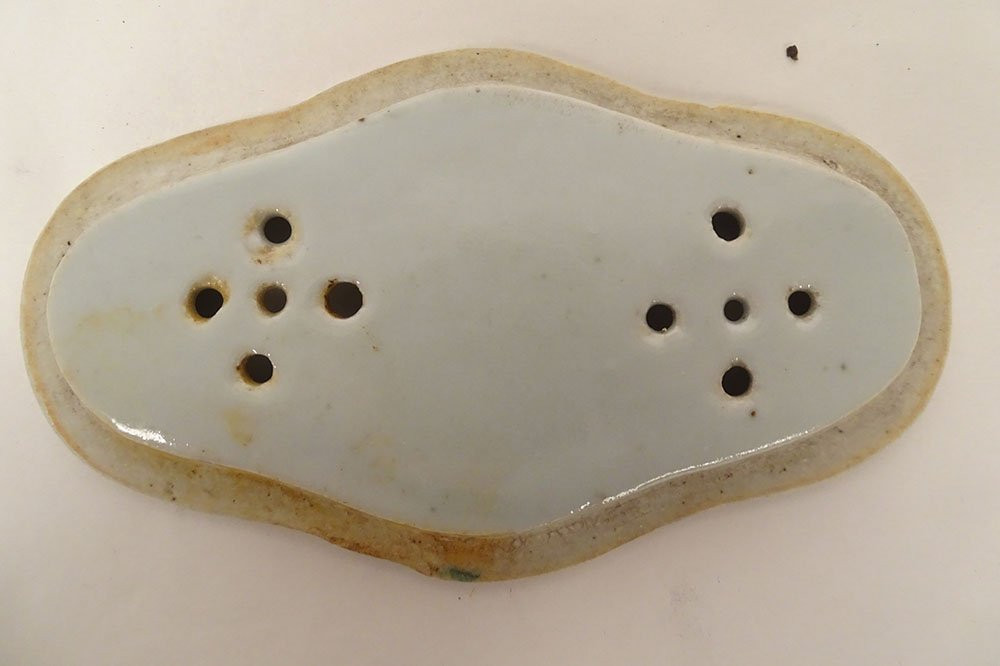 Chinese Porcelain Cricket Box With Flower Child Figures, 19th Century-photo-3