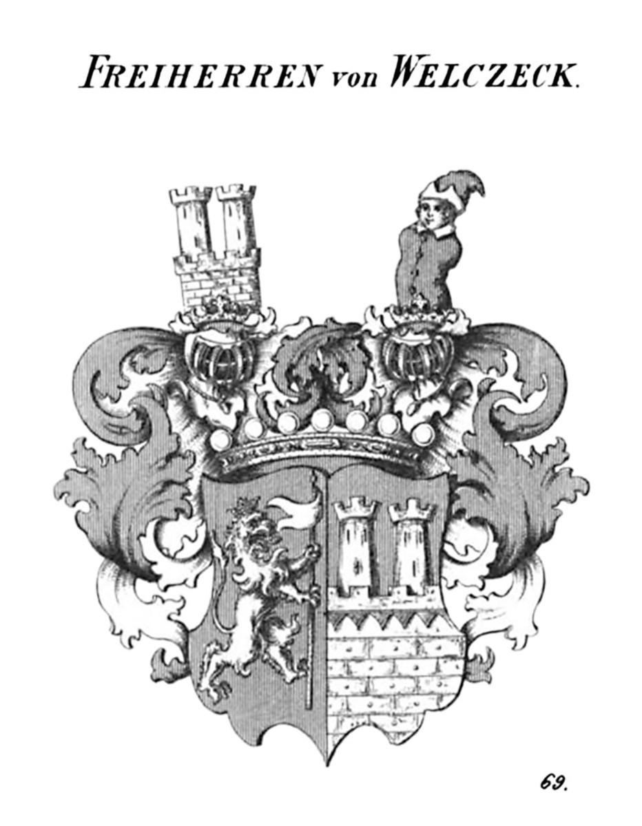 Presse-papier Cristal Gravé Armoiries Blason Famille Welczeck Silésie XIXè-photo-5