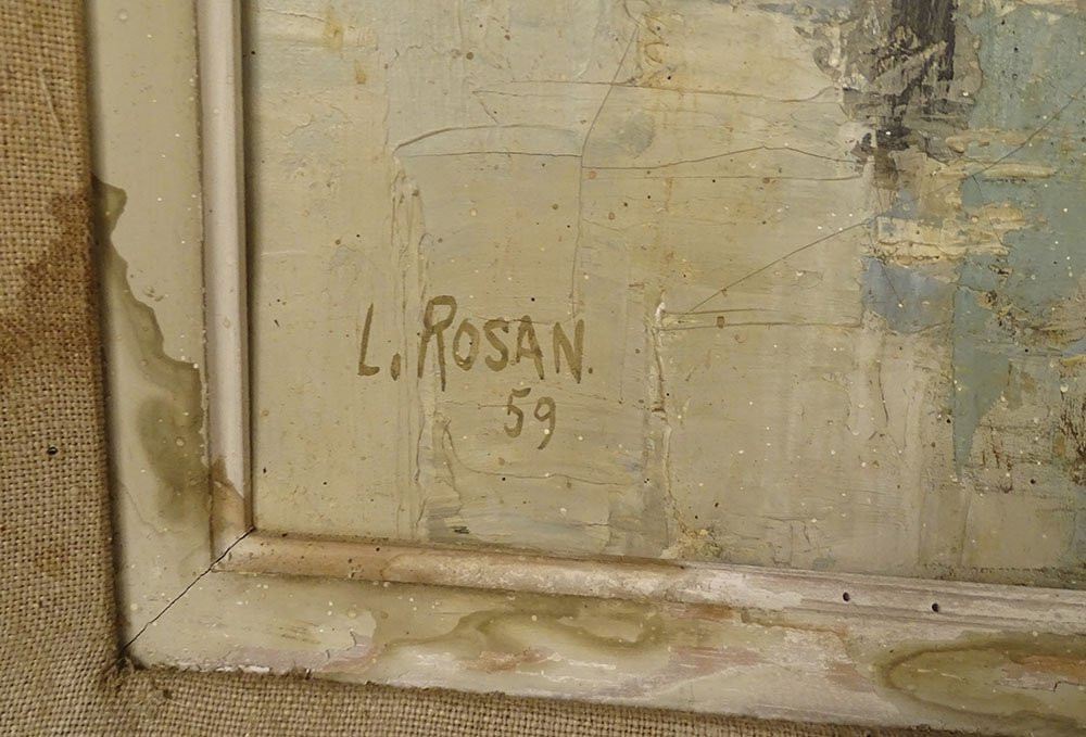 HST Tableau Louis Rosan Pardon Marin Procession Mer Bretagne Lorient XXème-photo-5
