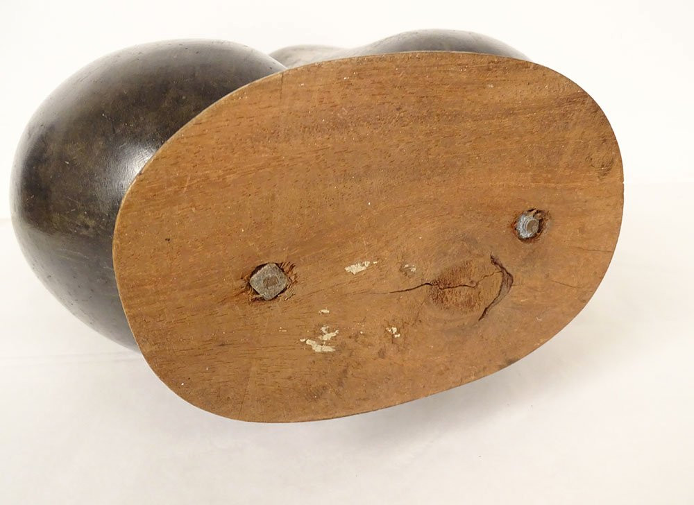 Coco Fesse Sculpture Graine Cocotier de Mer Seychelles Collection-photo-4