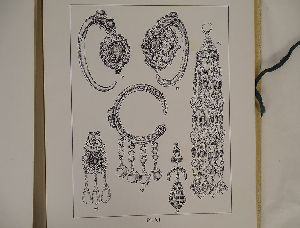 Livre Portfolio Jean Besancenot Bijoux Arabes Berbères Maroc Casablanca 1953-photo-4