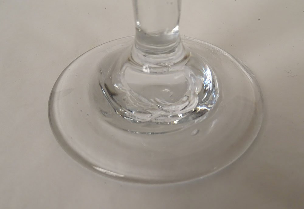 Service 18 verres à vin flûtes champagne cristal Sèvres Restauration XIXème-photo-4