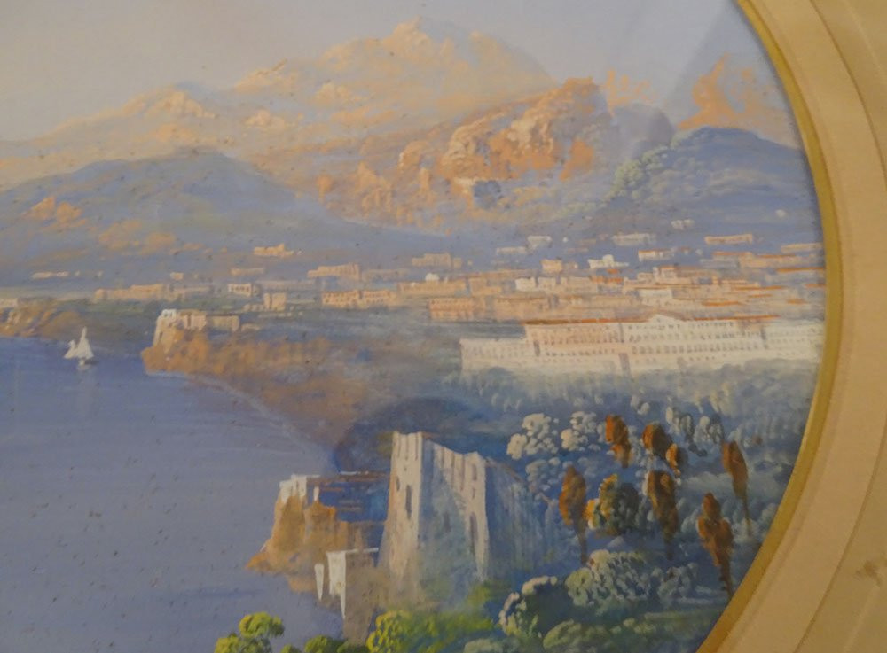 Pair Of Neapolitan Gouaches, Landscapes, Bay Of Naples, Vesuvius, Fishermen, Italy, 19th Century-photo-4