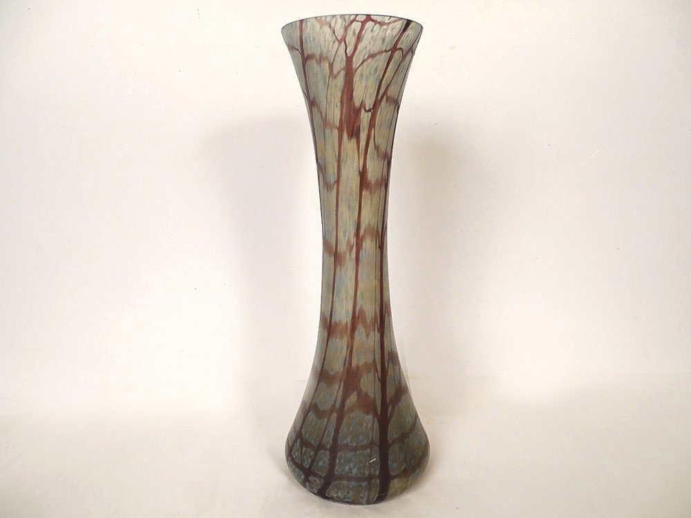 Vase verre irisé Loetz Witwe Pallme-König Bohême Autriche Art Nouveau XIXè-photo-4