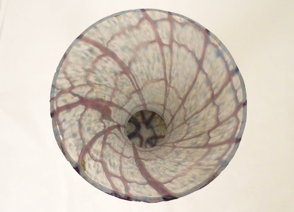 Vase verre irisé Loetz Witwe Pallme-König Bohême Autriche Art Nouveau XIXè-photo-6