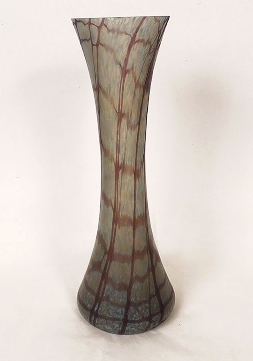 Vase verre irisé Loetz Witwe Pallme-König Bohême Autriche Art Nouveau XIXè