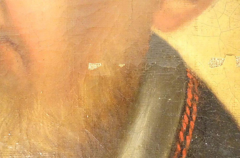 Hst Religious Portrait Painting Saint François De Sales A. Bazin 1819 19th Century-photo-1