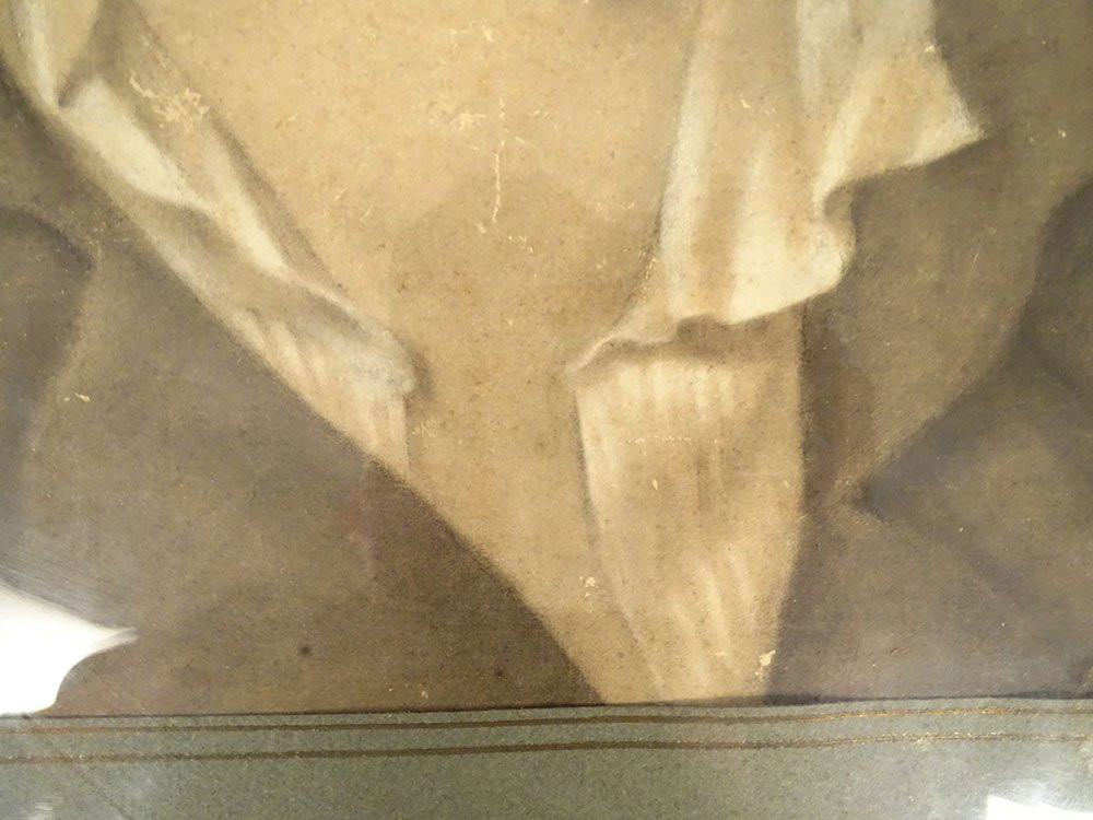 Dessin portrait jeune homme artiste écrivain goût Boilly Ingres XIXè siècle-photo-2