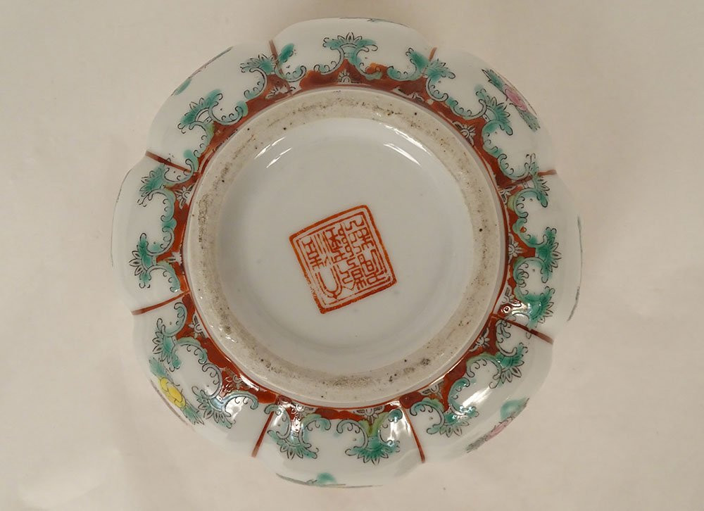 Pair Of Chinese Porcelain Covered Pots And Pumpkins, Qianlong, 19th Century-photo-5