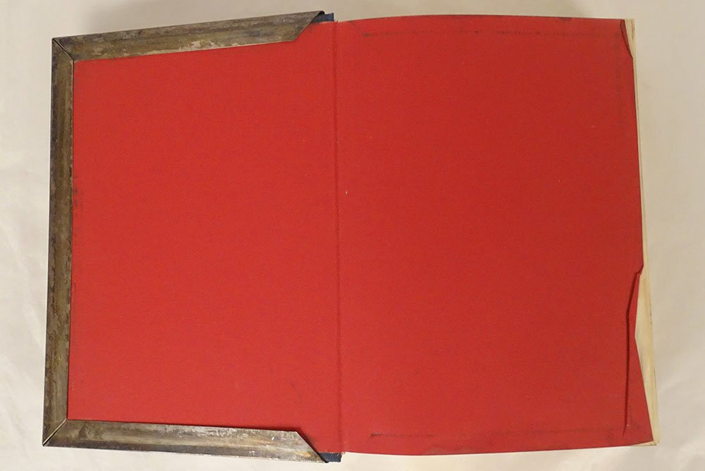 Holy Bible Canon Crampon Metal Apostles Cross Bibliophile Circle 1961-photo-5