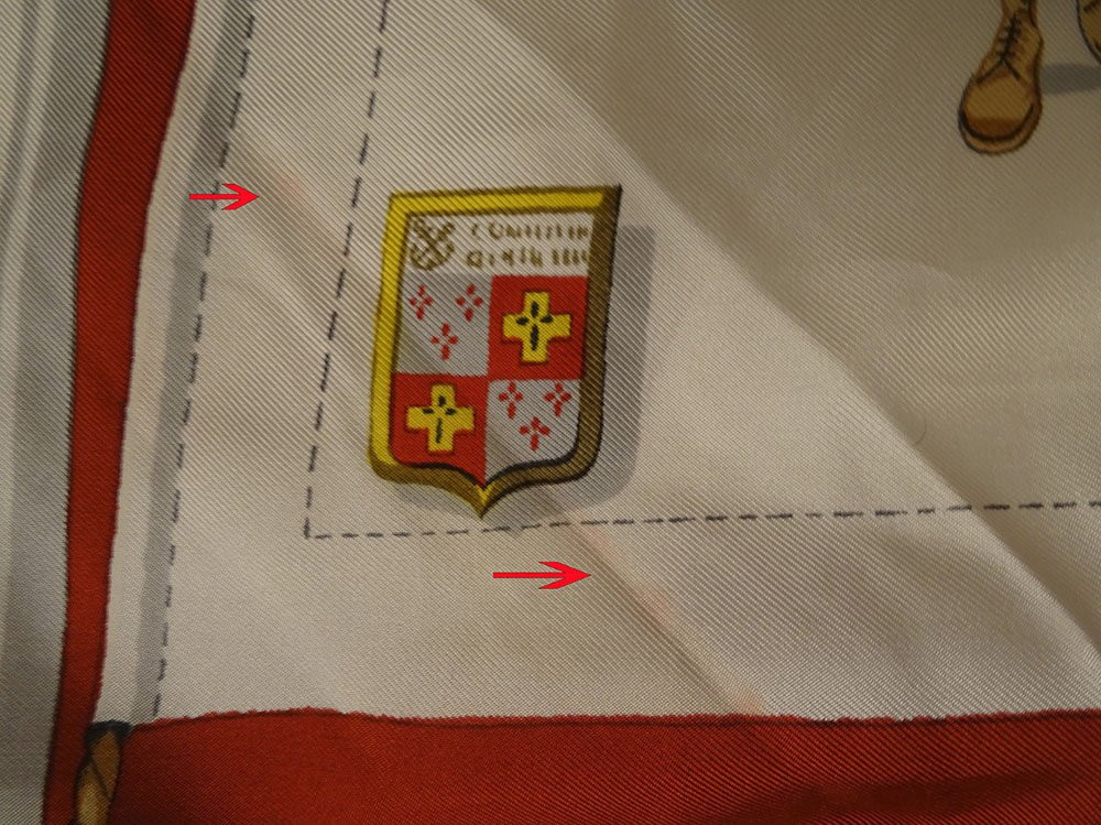 Hermès Paris Brigade Fusiliers Marins Nemours Vintage Silk Scarf-photo-6