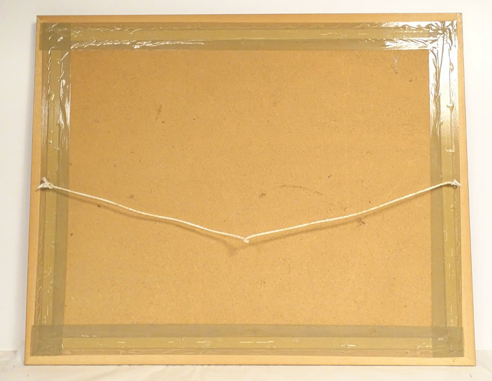 Hsp Painting Edouard Febvre Gypsy Camp Caravan Under The Snow 20th Century-photo-3