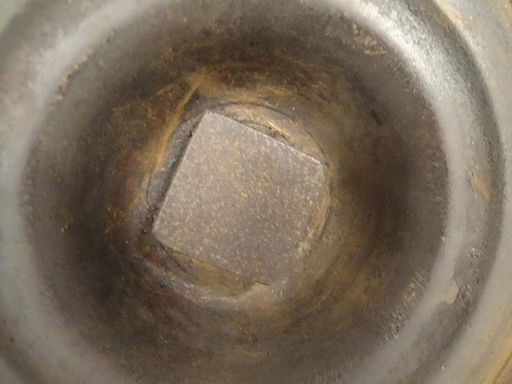 Haute Epoque Bronze Torch Candle Holder, 16th Century, 17th Century-photo-4