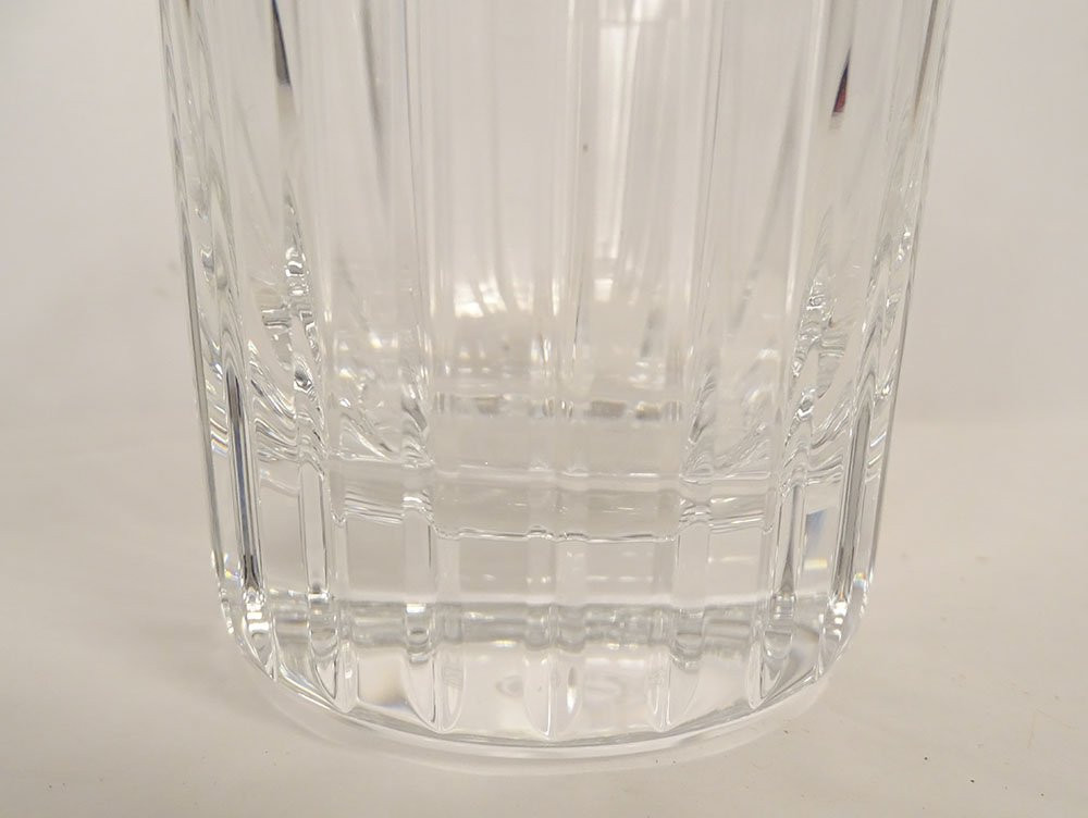 6 verres à whisky gobelets cristal taillé Baccarat France Harmonie XXème-photo-4