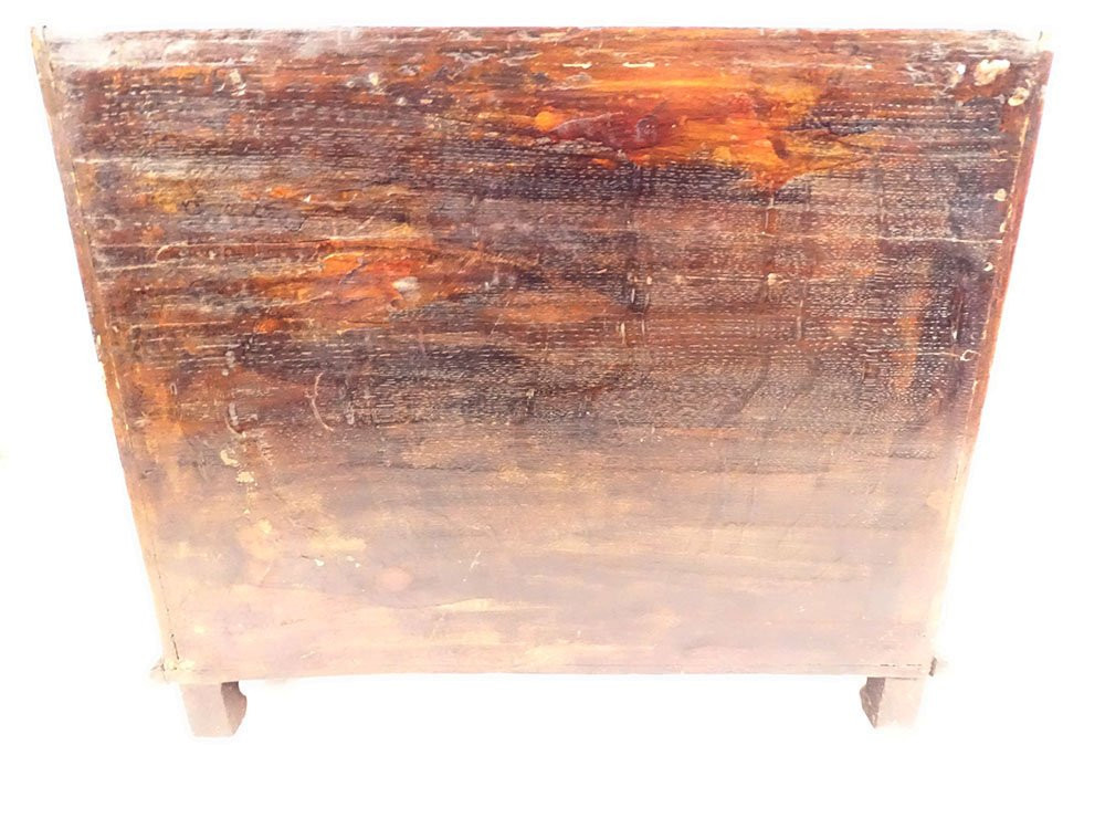 Dutch Masterwork Desk/writing Desk With Floral Marquetry, Early 19th Century-photo-7