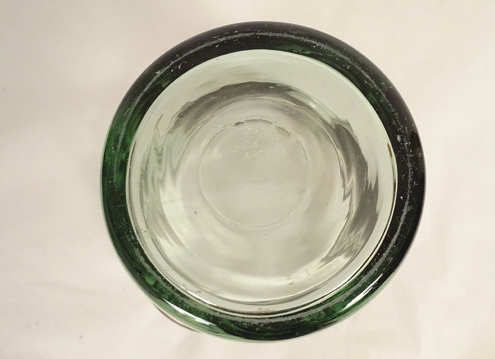 Blown Glass Champagne Bucket By Jean-claude Novaro, Biot, 20th Century-photo-6