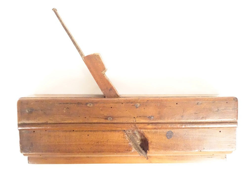 Lot outils menuisier ébéniste bois équerre 6 rabots signés fin XIXè siècle-photo-2