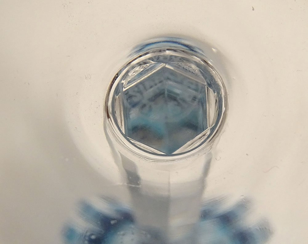 Saint-louis Colored Crystal Rhin Roemer Wine Glass, Manhattan Model, 20th Century-photo-2