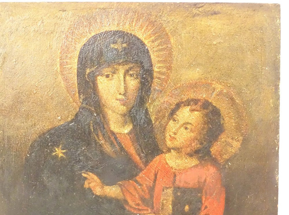 HSC tableau Vierge Enfant Salus populi romani Ste Marie Majeure Rome XVIIIè-photo-2
