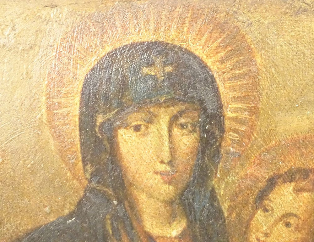 HSC tableau Vierge Enfant Salus populi romani Ste Marie Majeure Rome XVIIIè-photo-1