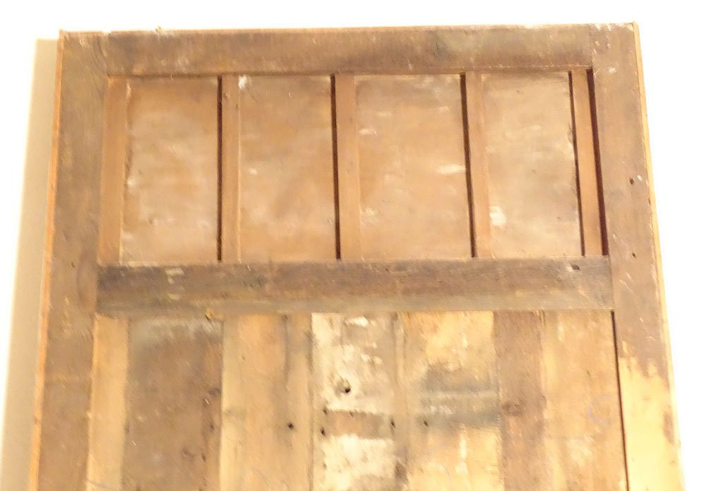 Trumeau miroir Louis XVI bois laqué doré urne fruits feuillage glace XVIIIè-photo-6