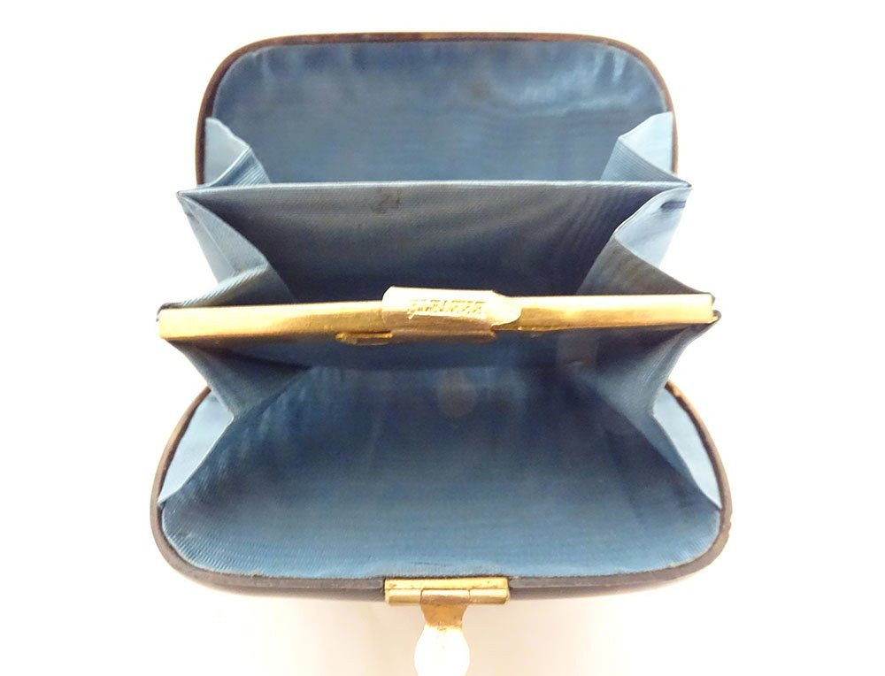 Cigarette Case, Notebook, Ballroom Purse, Tortoiseshell With Gold Trim, Napoleon III Style, 19th Century-photo-3