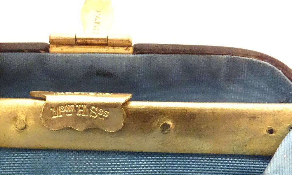 Cigarette Case, Notebook, Ballroom Purse, Tortoiseshell With Gold Trim, Napoleon III Style, 19th Century-photo-7