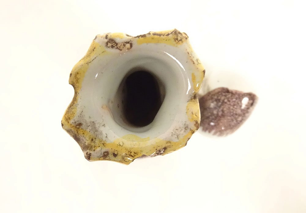 Virgin Mary After Childbirth, Crowned, Saint Mary, Earthenware, Rennes, Infant Jesus, 18th Century-photo-7