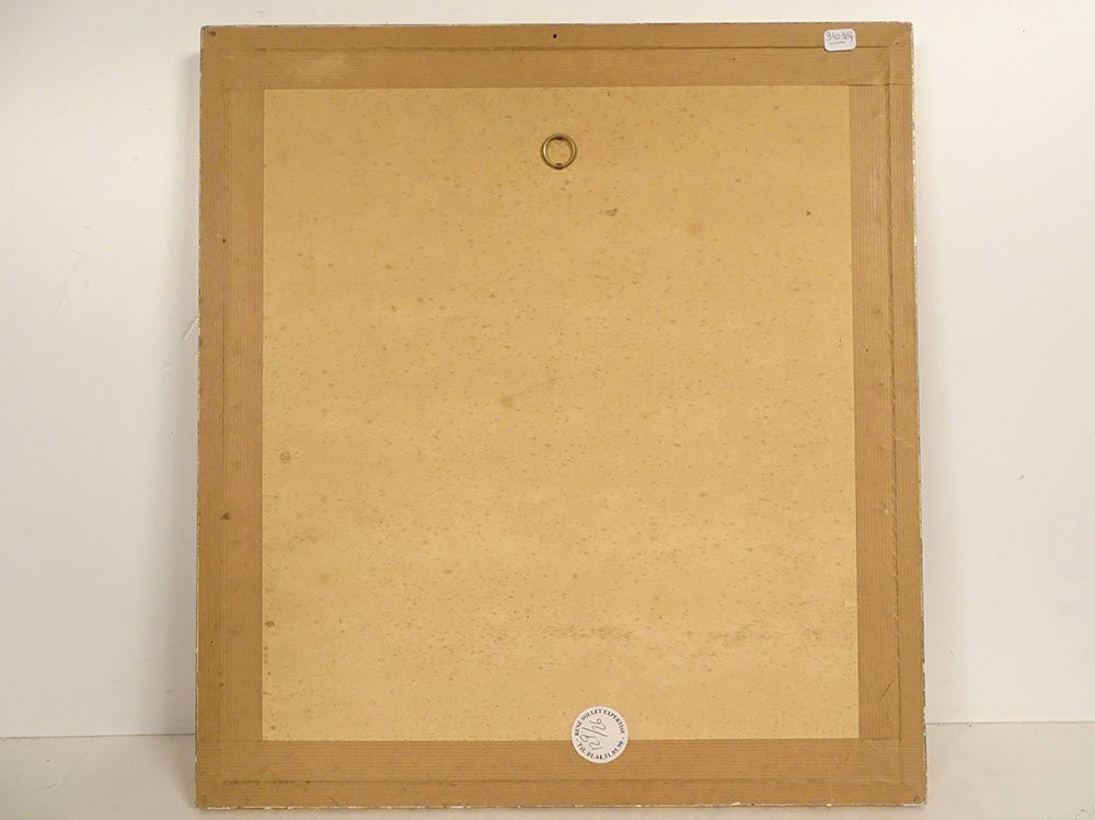 Framed Watercolor By Albert Morand, Cardinal Richelieu, Musketeers, 19th Century-photo-7