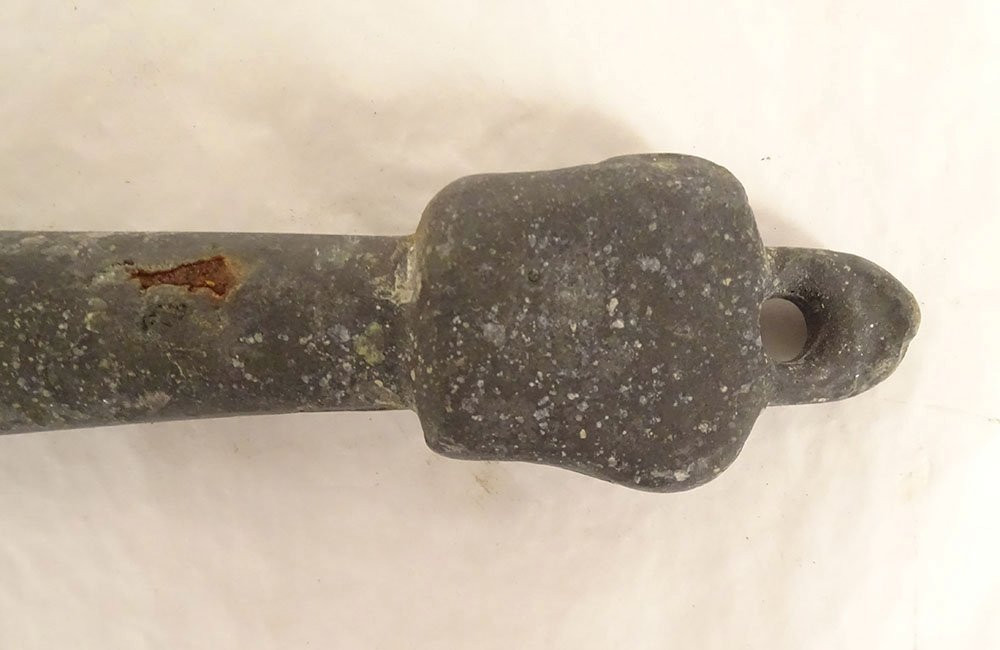 Hameçon plomb pêche à la morue Terre-Neuve Art Populaire objet marine XIXè-photo-3