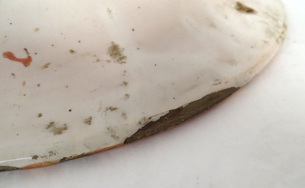 Round Hispano-moresque Earthenware Dish, Manises, Spain, Floral Reflections, 19th Century-photo-4