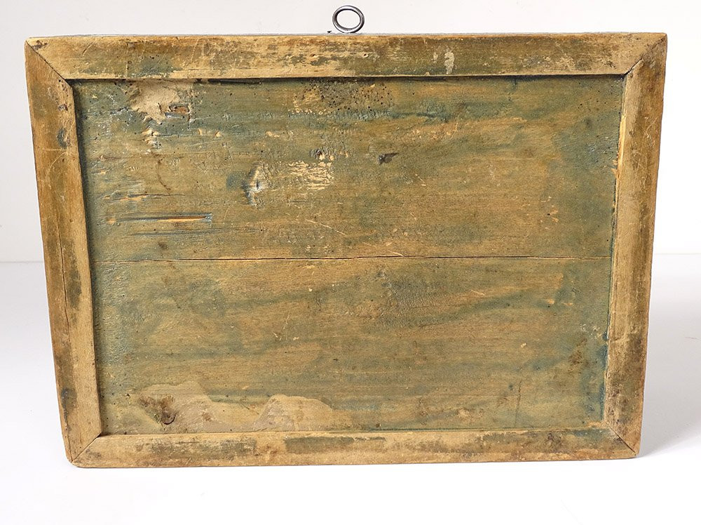 Coffret perse marqueterie Khatam Kari étoiles bois Moyen-Orient XVIIIème-photo-7