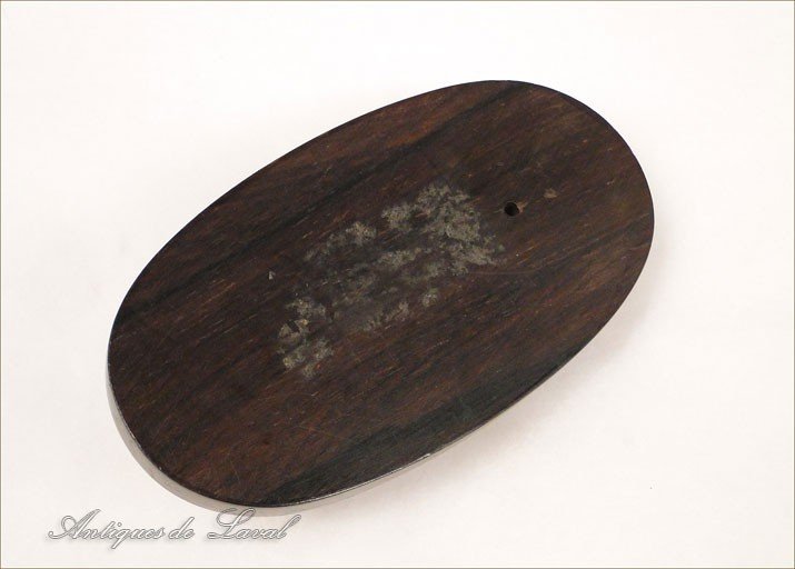 Petite sculpture miniature argent Femme nue Art Nouveau XIXème siècle-photo-4