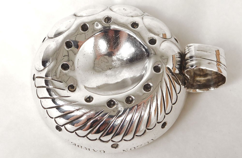 Taste-wine Solid Silver Minerve Auzon Garde 68 Gr 19th Century-photo-4