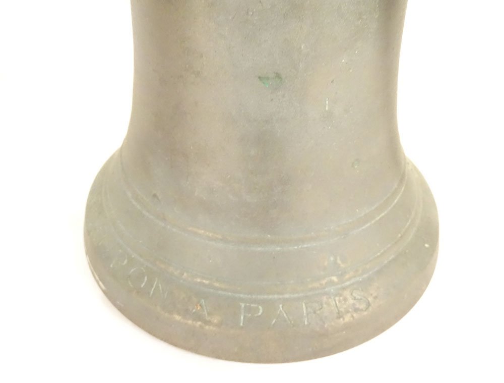 Property Bell Bronze Founder Edouard Biron Paris Late 19th Century-photo-2
